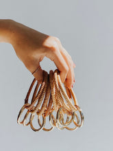 Load image into Gallery viewer, Rattan Keychain Bangle
